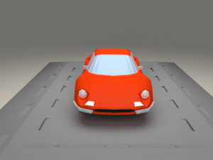 ferrari dino 206 gt from 1968 3D 모델