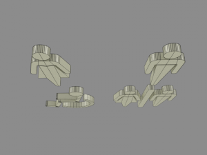 wc symbol Modello di stampa 3D