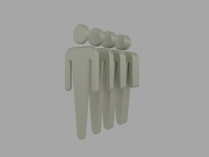 wc symbol 3D Print Model