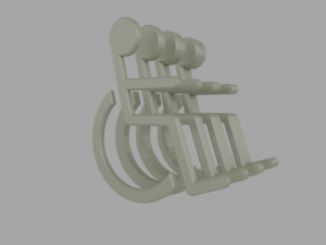 wc symbol 3D Print Model