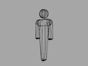 wc symbol 3D Print Model
