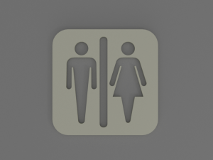 wc pictogram 3D Print Model