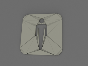wc pictogram 3D Print Model