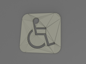 wc pictogram 3D Print Model