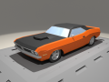 dodge challenger 440 from 1973 3D 모델