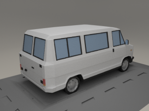 fiat ducato from 1985 Model 3D