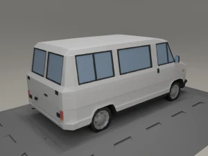 fiat ducato from 1985 3D Model