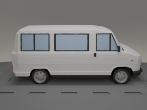 fiat ducato from 1985 Model 3D