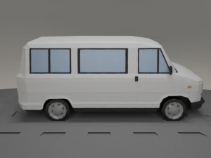 fiat ducato from 1985 3D Model