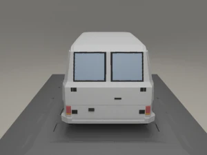 fiat ducato from 1985 3D Model