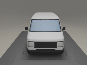 fiat ducato from 1985 3D Model