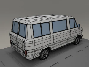 fiat ducato from 1985 3D Model