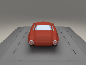 fiat v8 supersonic from 1953 3D Model