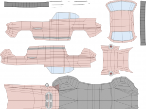 fiat v8 supersonic from 1953 3D Model