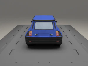 renault 5 turbo from 1982 3D Model
