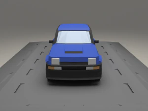 renault 5 turbo from 1982 3D Model