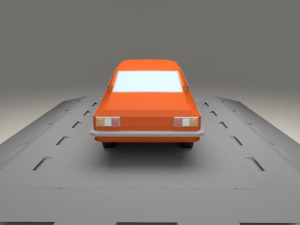 honda 1300 coupe 9 s from 1970 3D Модель