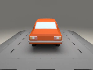 honda 1300 coupe 9 s from 1970 3D Model