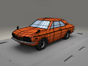 honda 1300 coupe 9 s from 1970 3D Model