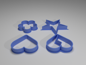 cake forms 3D 프린트 모델