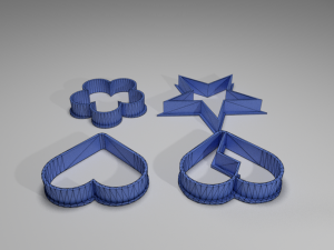 cake forms 3D 프린트 모델