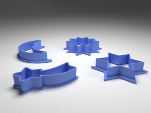 cake formes 3D-Druckmodell