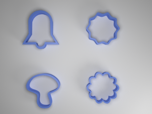 cake forms Model do druku 3D