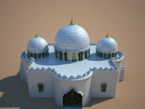 kubah Model 3D