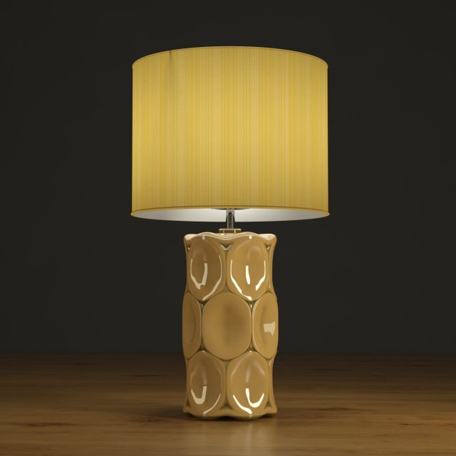 green retro lamp luis collection Model 3D .c4d .max .obj .3ds .fbx .stl .blend 