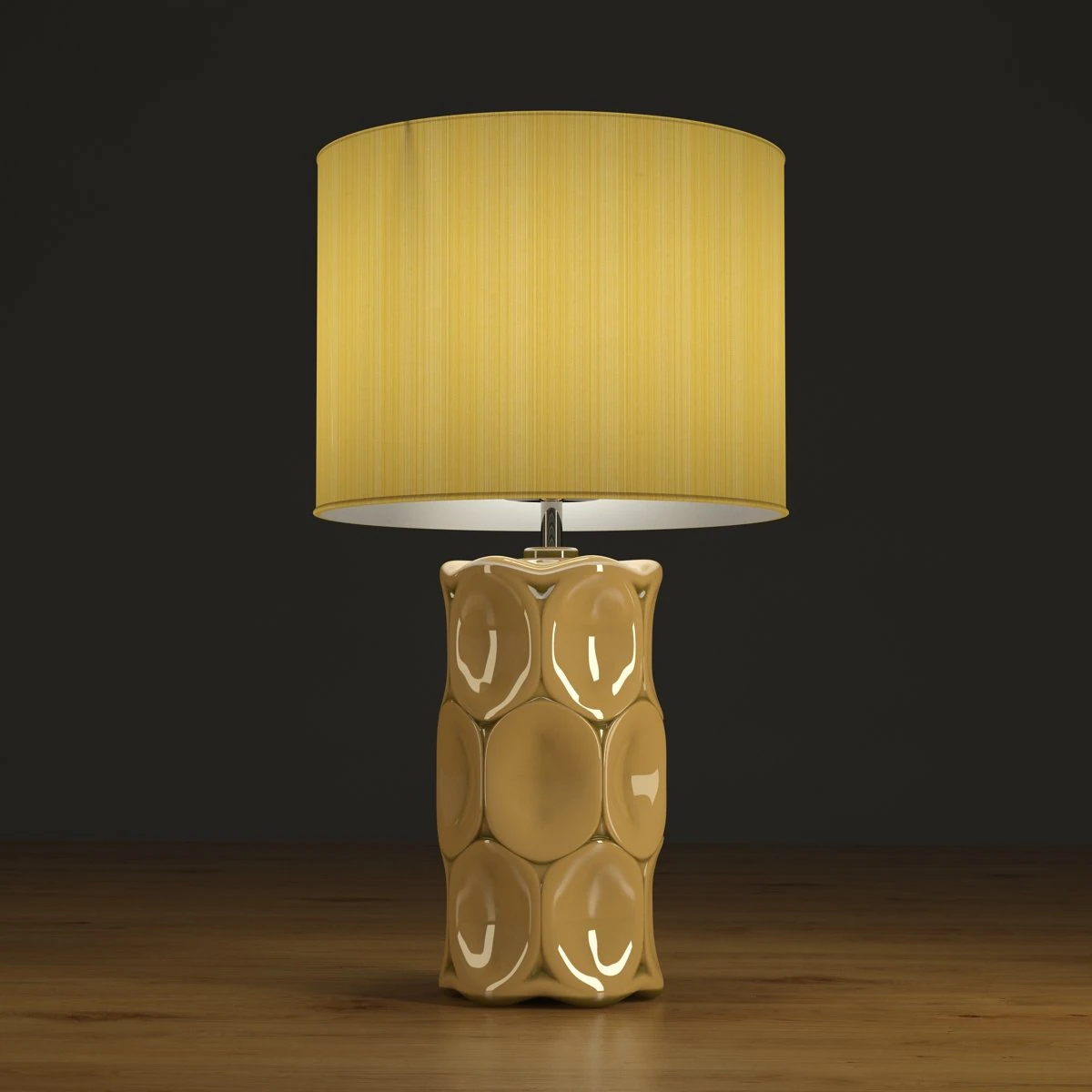 green retro lamp luis collection 3D Model .c4d .max .obj .3ds .fbx .stl .blend