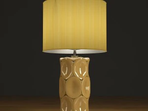 groene retro lamp luis collectie 3D Model