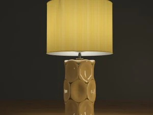 green retro lamp luis collection 3D Model