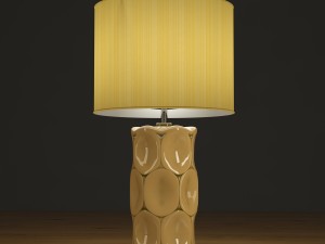 green retro lamp luis collection Model 3D