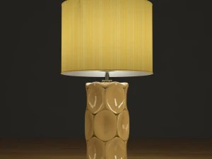 green retro lamp luis collection 3D Model