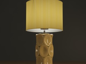 green retro lamp luis collection Model 3D