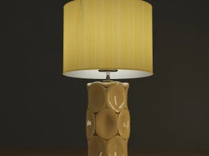 green retro lamp luis collection 3D Model