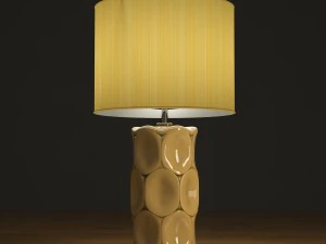 green retro lamp luis collection 3D Model