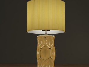 green retro lamp luis collection Model 3D