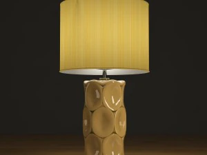 green retro lamp luis collection 3D Model