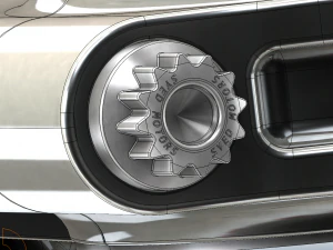 piston and connecting rod 3D Model