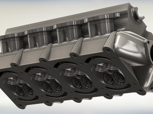 engine head 3Dモデル