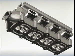 engine head 3D Model