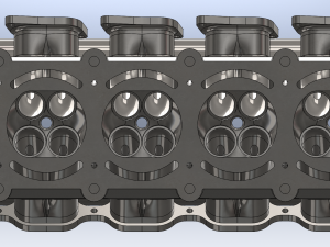 engine head 3D Model