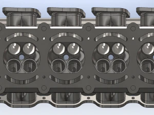 engine head 3D Model