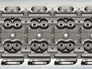 engine head 3D Model