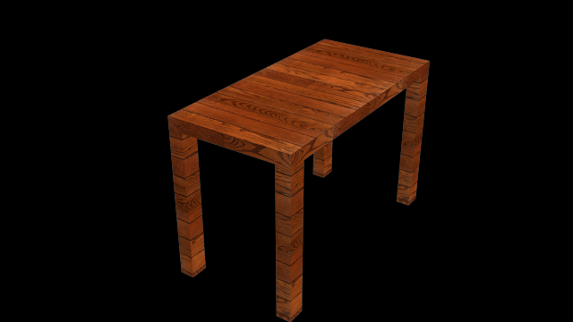 stol 3D 모델 .c4d .max .obj .3ds .fbx .stl .blend 