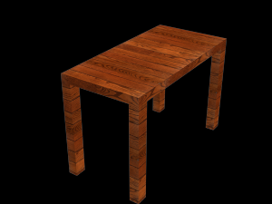 stol Modelo 3D