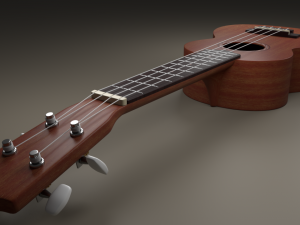 ukulele 3D Модель