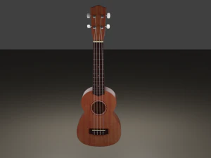 ukulele 3D Model