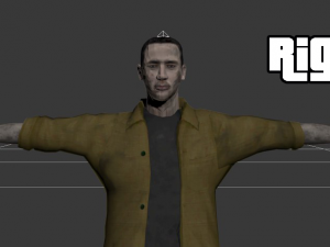 zombie Model 3D